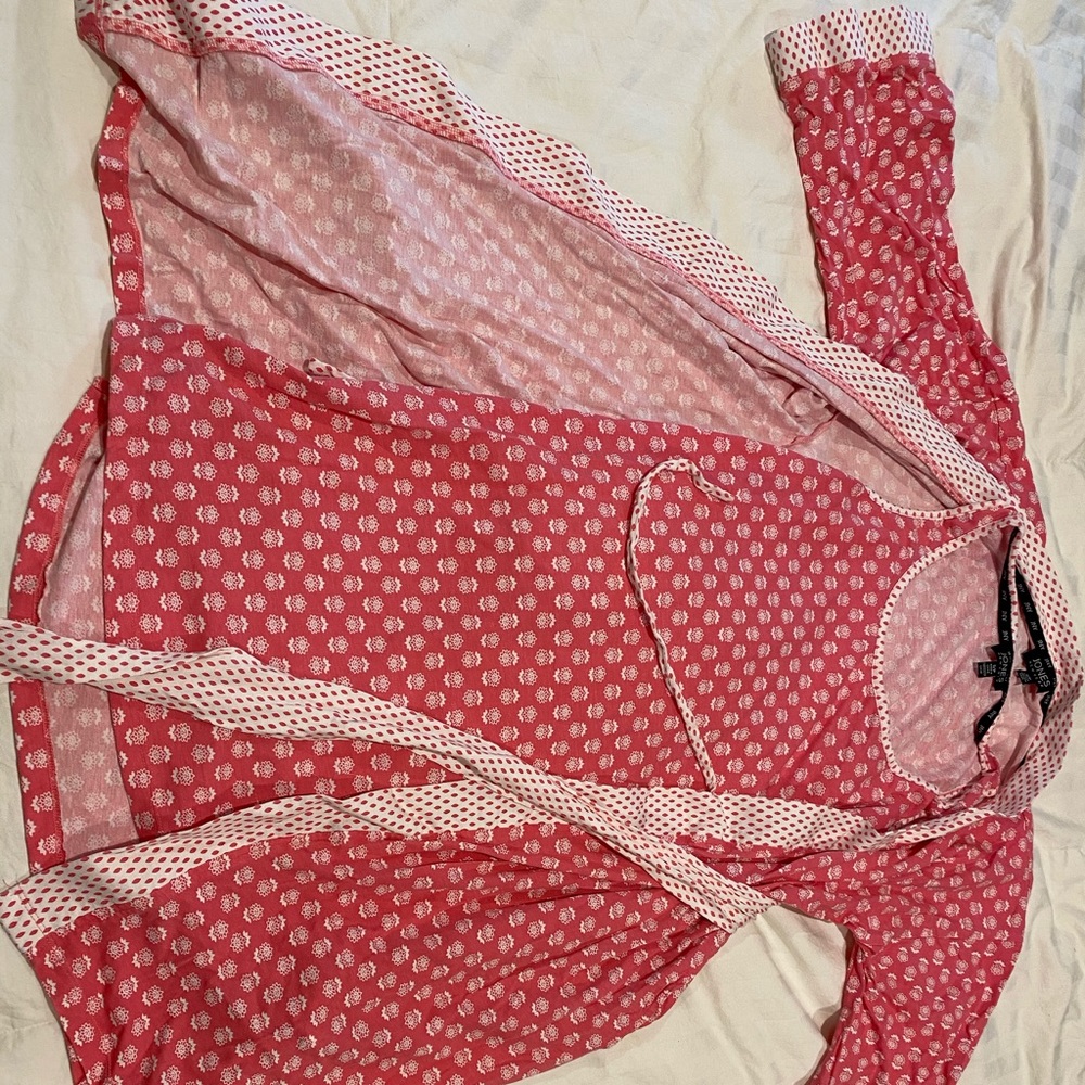 Jones New York cotton Nightgown & Robe set